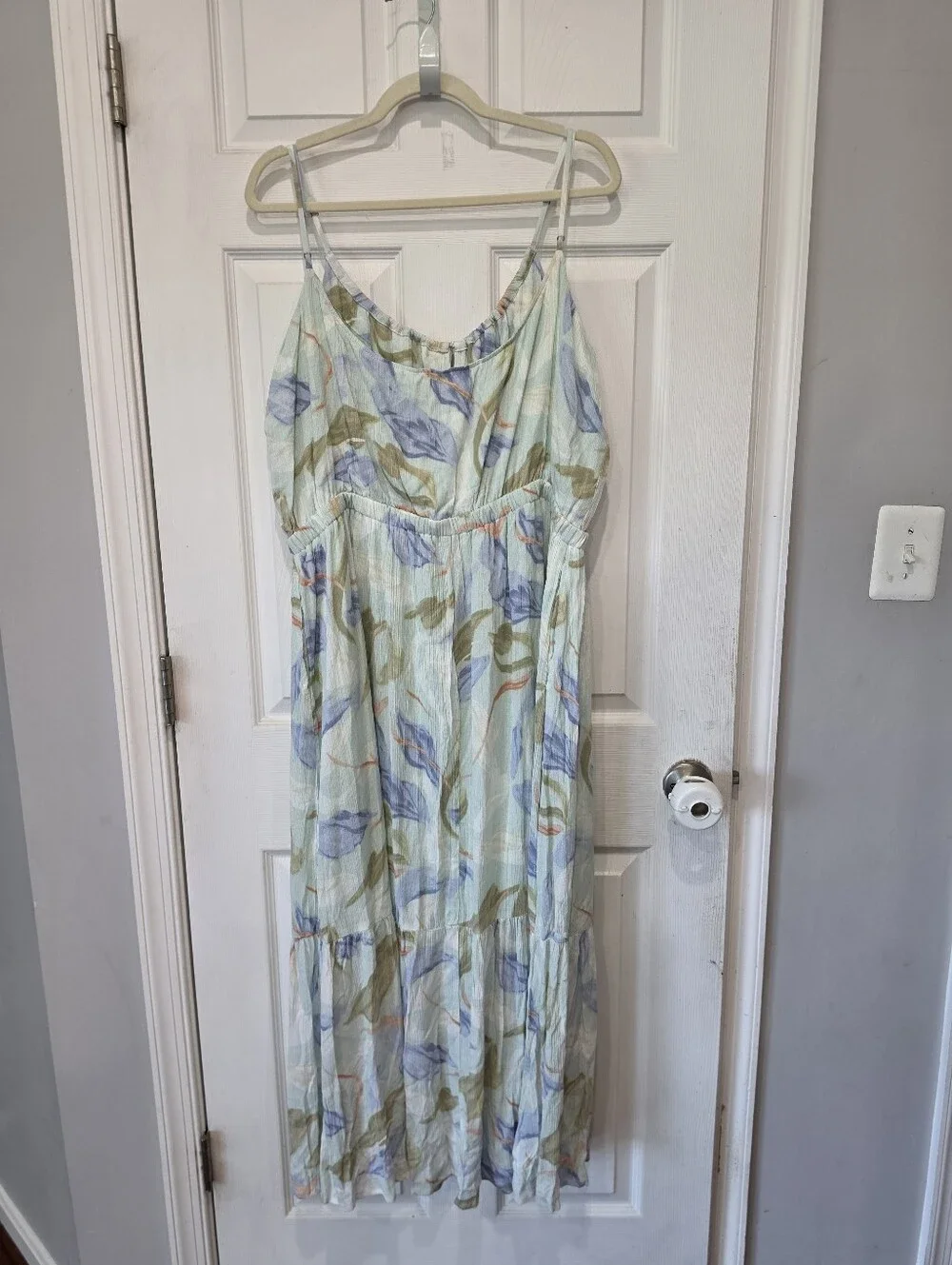 Abercrombie & Fitch Easy Waist Midaxi Dress Size XXLT NWT